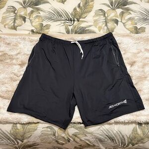 Jed North Men's Black Athletic Shorts